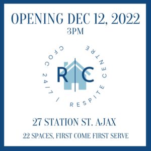 Opening Dec 12, 2022, at 3:00 pm. Logo image. 27 Station Street, Ajax 22 Spaces First Come First Served